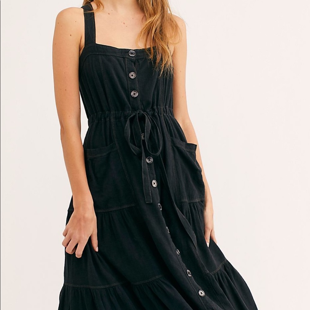 Catch the breeze midi dress